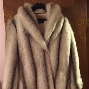 Monterey Fashions Faux Fur Coat